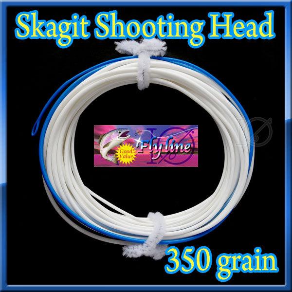 イオ】スカジット シューティングヘッド Skagit 350 grain white&blue