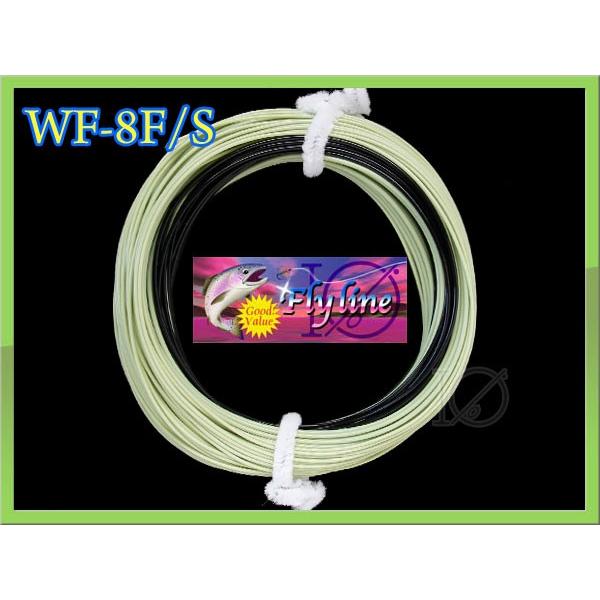 イオ】 フライライン WF-8F/S シンクティップライン green＆black