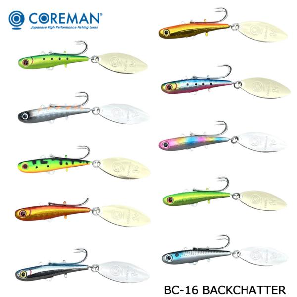 即納可！コアマン BC-16 バックチャター 16g : FISHING JACK - 通販
