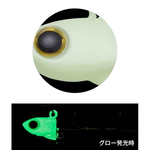 アクアウェーブ スパークテンヤ 11g ショート #TE1 グロー