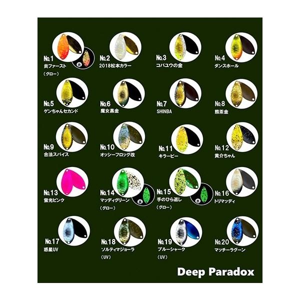 グラビティ1.65 1.35 ディープパラドックス グラビティー 1.35g & 1.65g / Deep