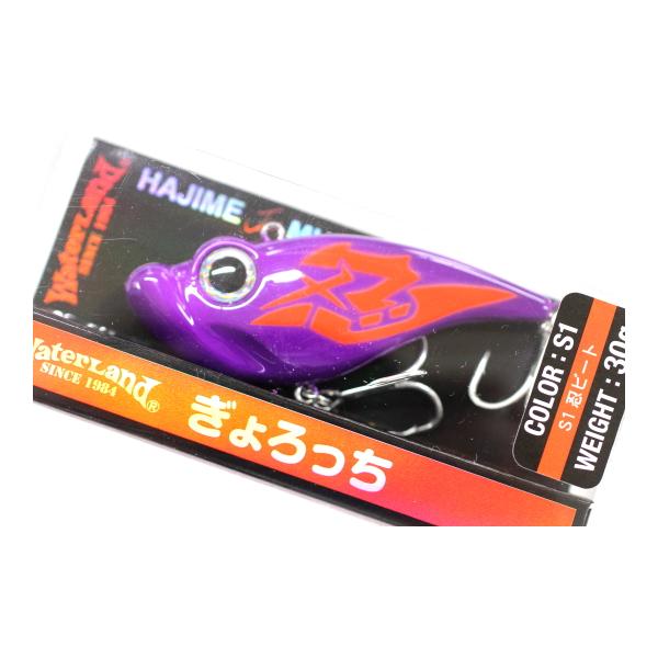 ウォーターランド WaterLand ぎょろっち 30g #S1 忍ビート : 城峰釣具