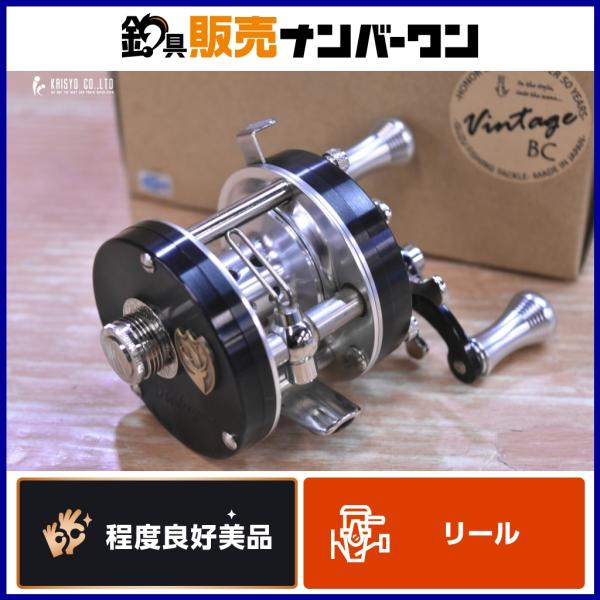 五十鈴工業 BC621 SSS ブラック/シルバー 左 ISUZU VINTAGE ベイト