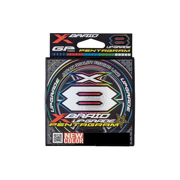 待望の5color採用、ライトゲーム対応の0.4号0.5号 を追加 アップグレードX8 ペンタグラム　満を持して登場！高密度ピッチ製法× WX8工法 × GP加工 × HST加工が可能とした圧巻のパフォーマンス。一般的にPEラインは、高密度...