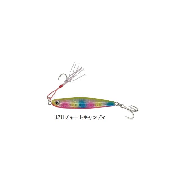 釣り　メタルジグ　全45g ムーチョ　ルチア　 Maria ヤマリア ジグ ムーチョ・ルチア 45g #17H チャートキャンディ