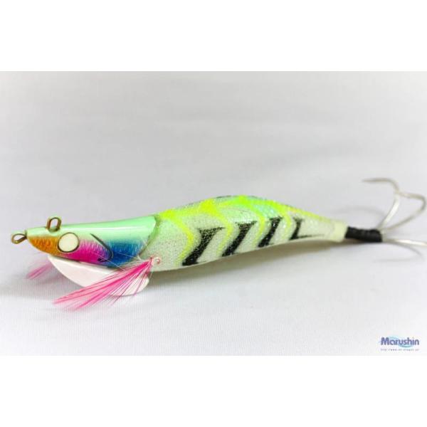 マルシン漁具 タコエギ レッツライド リボーン 3.5号(35g) ホワイトゲット / 蛸餌木 メール便可