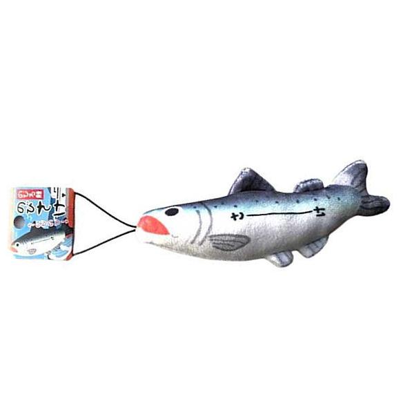 のびおさかな ストラップ #シャケ / カワチ 釣り お魚 フィッシュ
