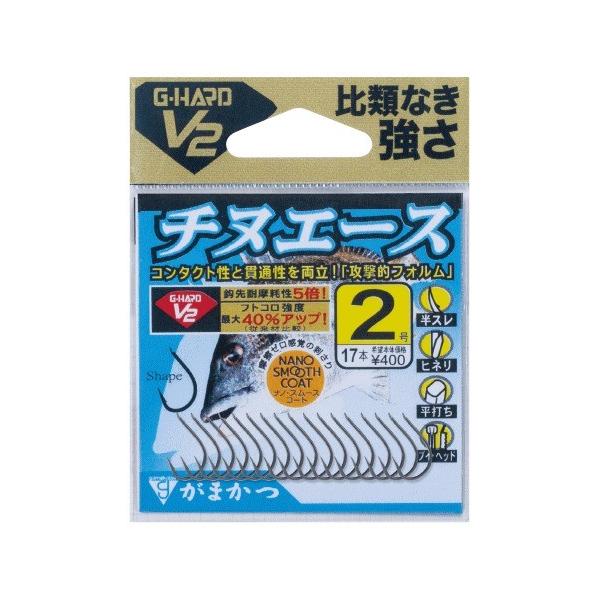 Gamakatsu（がまかつ） G-HARD V2 チヌエース 2号 / チヌ針 / メール便