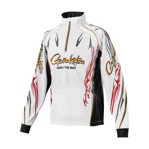 Gamakatsu（がまかつ） 2WAYプリントジップシャツ(長袖) GM-3814