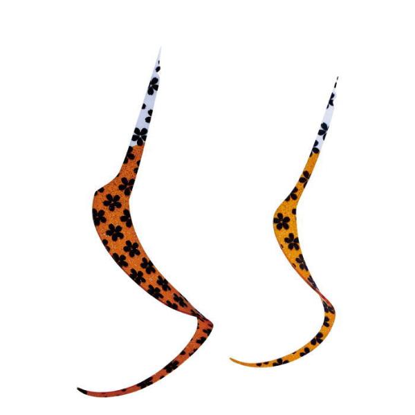 がまかつ Gamakatsu LUXXE 桜幻 シリコンネクタイ メガシングルカーリー / フィッシング ルアー 鯛ラバ タイラバ パーツ桜幻史上最大厚1mmのシリコン採用で、デッドスローから高速巻きまで安定した動きと操作性を両立し、様々な...