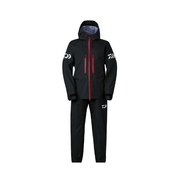 Daiwa レインウェア ゴアテックス　ブラック DAIWA（ダイワ） PVCオーシャンレインスーツ DR-9024 ブラック 2XL