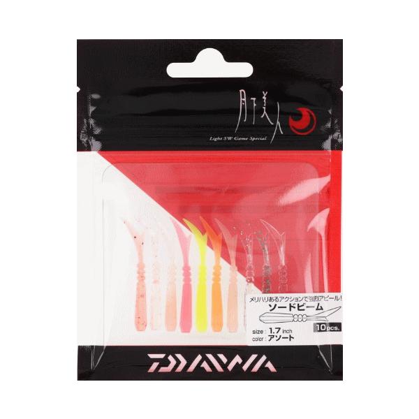 DAIWA（ダイワ） 月下美人 ソードビーム 1.7インチ #アソート / ワーム