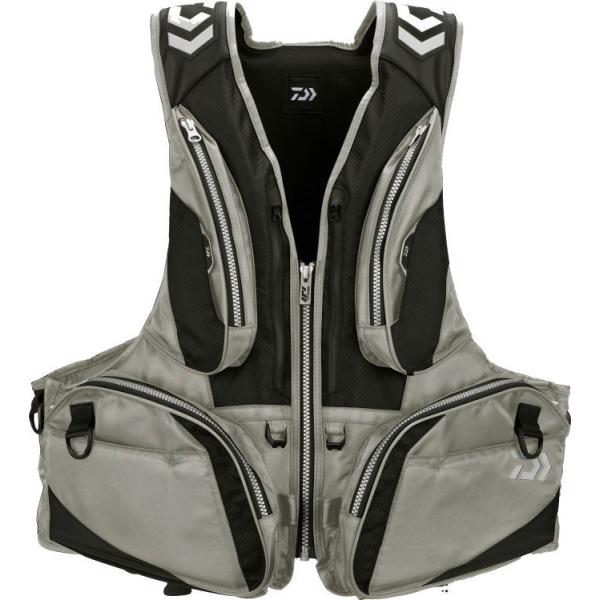 DAIWA（ダイワ） フローティングベスト DF-3626 グレー 2XLサイズ