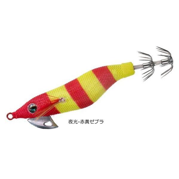 DAIWA（ダイワ） エメラルダス オモリグエギ 2.0号 夜光-赤黄ゼブラ
