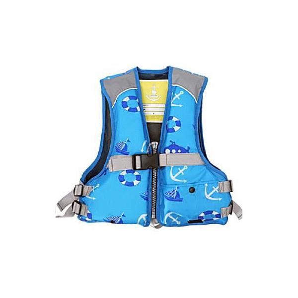 釣り フィッシング レジャー 海水浴 波止 防波堤 堤防 ライフジャケット 救命具 救命胴衣 フローティングベスト フィッシング ウェア浮力等の基本機能はそのままにデザインをおしゃれ仕様に。緊急用のホイッスル（内側ポケット収納）・股ベルト装備。