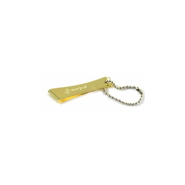 カープ CARP ニードル付 ラインカッター AE-125 ゴールド / スノーピーク 釣具 メール便可 (+5)