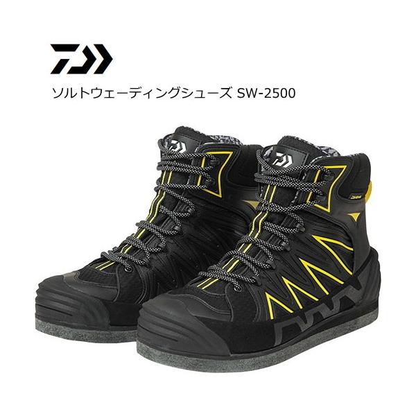 ダイワ ソルトウェーディングシューズ SW-2500 ブラック 25cm / daiwa 