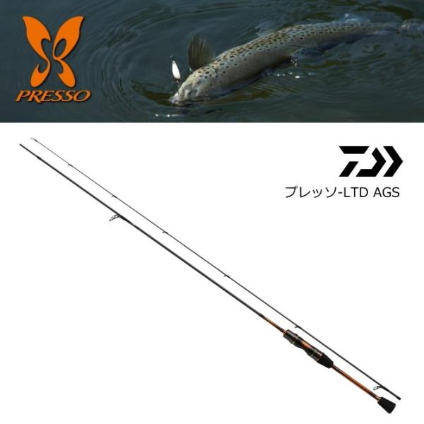 DAIWA（ダイワ） プレッソ-LTD AGS 60XUL・J / トラウトロッド / 釣具