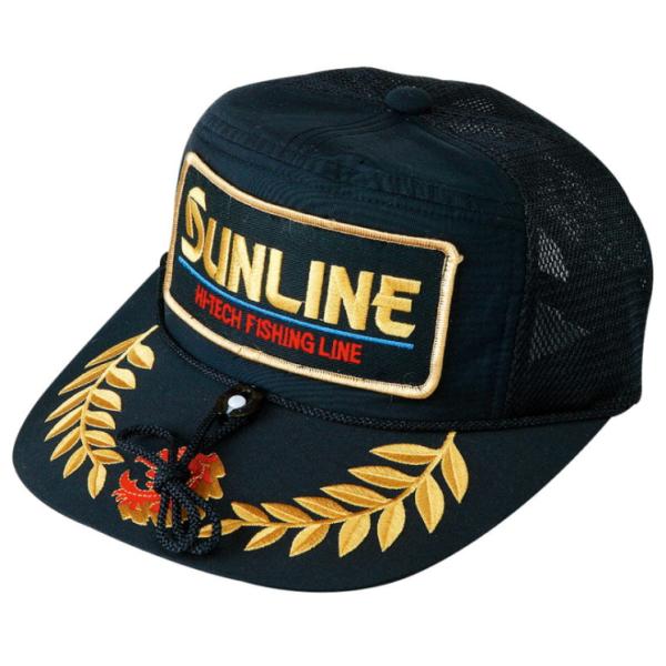 サンライン（SUNLINE） キャップ CP-2501 ブラック フリーサイズ