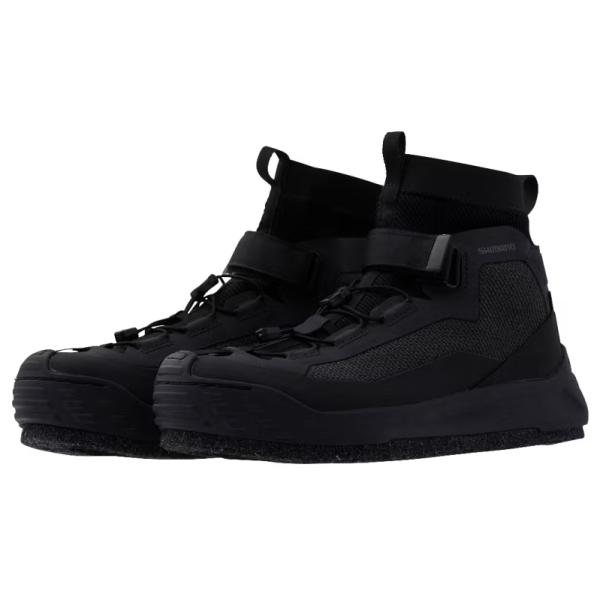 シマノ  FS-020X ドライロックシューズ カットラバーピンフェルト  25.0  チャコール シマノ（SHIMANO） ドライロックシューズ カットラバーピンフェルト FS