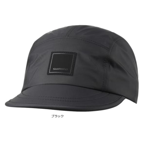 シマノ（SHIMANO） レイン ジェットキャップ CA-065Y ブラック Mサイズ