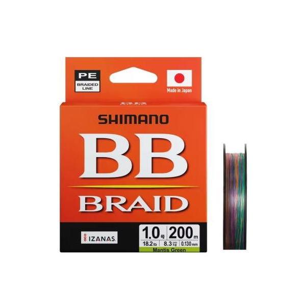 格安！SHIMANO BB-X & FIREBLOOD 釣り糸セット7点セット シマノ（SHIMANO） BB ブレイド LD-M54Y 150m 1.2号 5色マーキング 10m