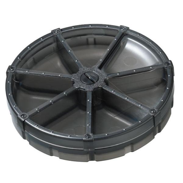 第一精工 DAIICHISEIKO タックル ケース スナップ スイベル 仕掛け 収納 釣具 スナップやリングなどの小物の収納に最適！回転させて取り出せるマルチパーツケース●サイズ：直径75mmx厚さ15.2mm●重量：28g●素材：ポリカ...