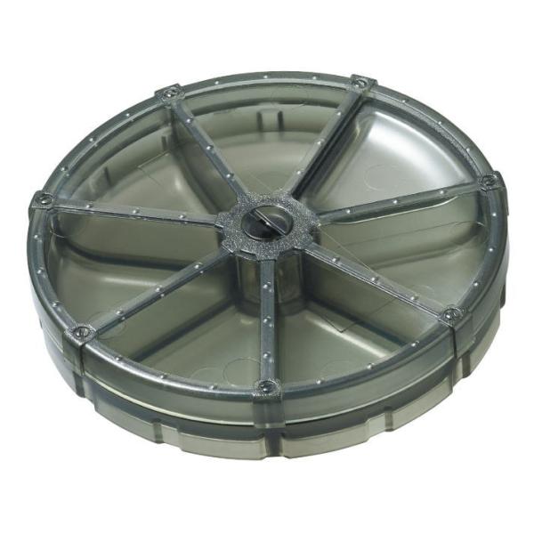 第一精工 DAIICHISEIKO タックル ケース スナップ スイベル 仕掛け 収納 釣具 スナップやリングなどの小物の収納に最適！回転させて取り出せるマルチパーツケース●サイズ：直径75mmx厚さ15.2mm●重量：28g●素材：ポリカ...