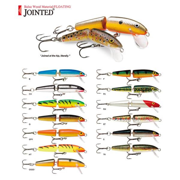 RaPaLa（ラパラ） ジョインテッドミノー 5cm J5 (ジョイントミノー
