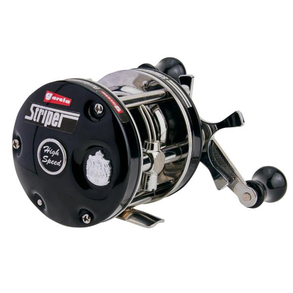 アブガルシア AMB.5501 ストライパー ブラック 1613928 (ベイトリール 釣り 左)【送料無料】 アブガルシア AMB.5501 ストライパー ブラック 1613928 (ベイトリール