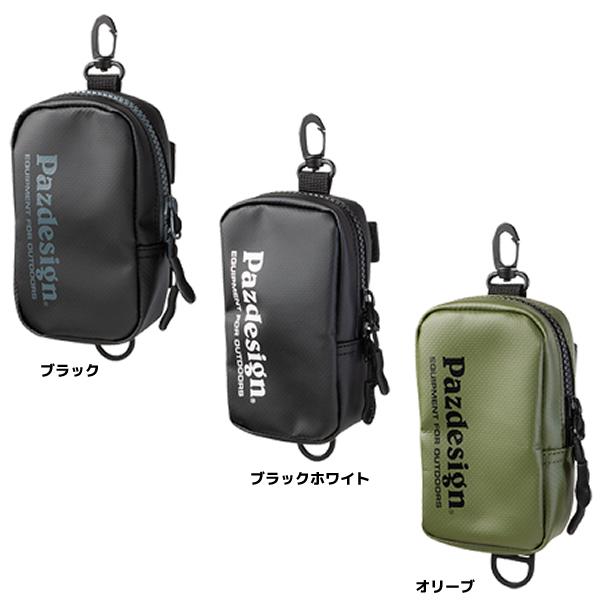 シマノのライトベスト+ターポリンポーチ パズデザイン ターポリンポーチ3 PAC-321 (フィッシングウェストポーチ