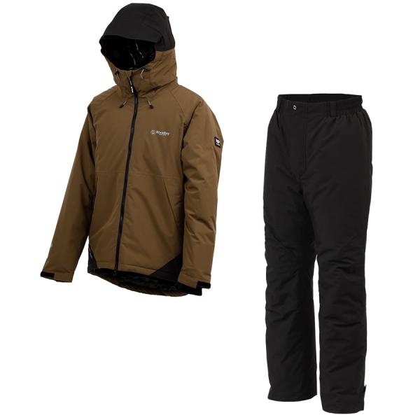 リバレイ RLストレッチウォームスーツ ベージュ #6450 (防寒着 上下セット 釣り)■素材：ポリエステル100％ 透湿防水2.5レイヤー≪リバレイ 防寒着 上下セット 釣り≫