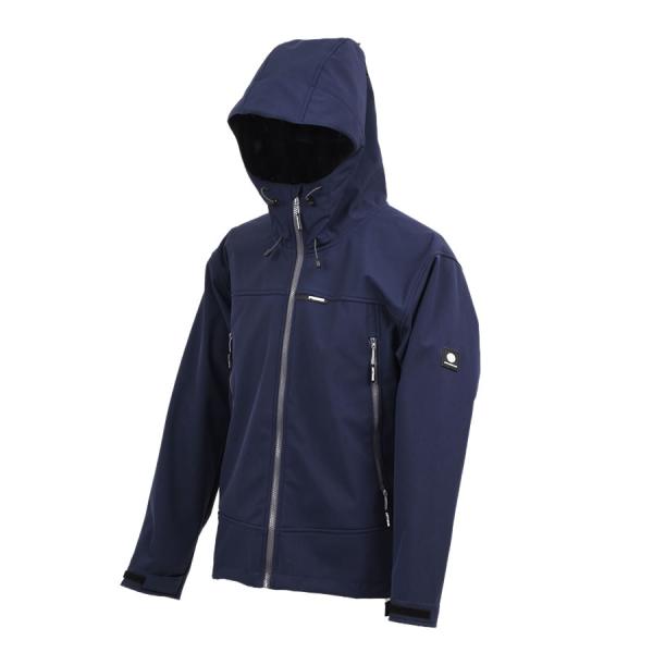 リバレイ RBBウインドガードフーディ2 杢ネイビー #7688 (防寒着 防寒ジャケット 釣り) リバレイ RBBウインドガードフーディ2 杢ネイビー #7688 (防寒着 防寒