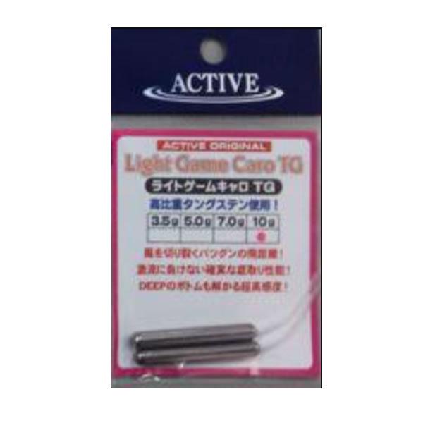 アクティブ ライトゲームキャロ Tg 10g シンカー オモリ フィッシング遊web店 通販 Yahoo ショッピング