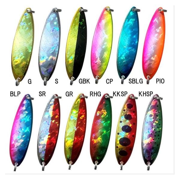 大橋漁具 桜鱒スプーン ホロ 14g (スプーン サクラマス トラウトルアー
