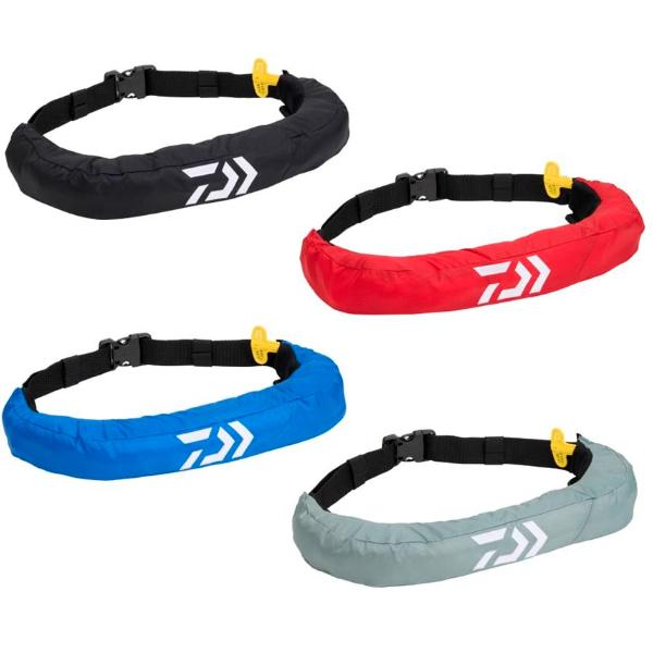 ダイワ インフレータブルライフジャケット ウエスト F DF-2724 (自動膨張 ライフジャケット 桜マーク 国土交通省認定)■重量/約0.5Kg■表地:ナイロン100%メッシュ部ポリエステル100％気室:ナイロン100%（浮力:膨張時7...