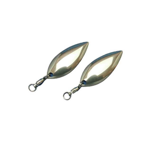 日本の部品屋 ウイロー型ブレード No 3 スイベル付 ステンレス製 自重1 43g ルアー自作 フィッシング遊web店 通販 Paypayモール