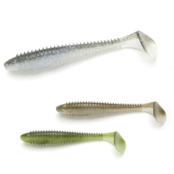 全20色】 ケイテック スイングインパクト 4.5in (ブラックバスワーム