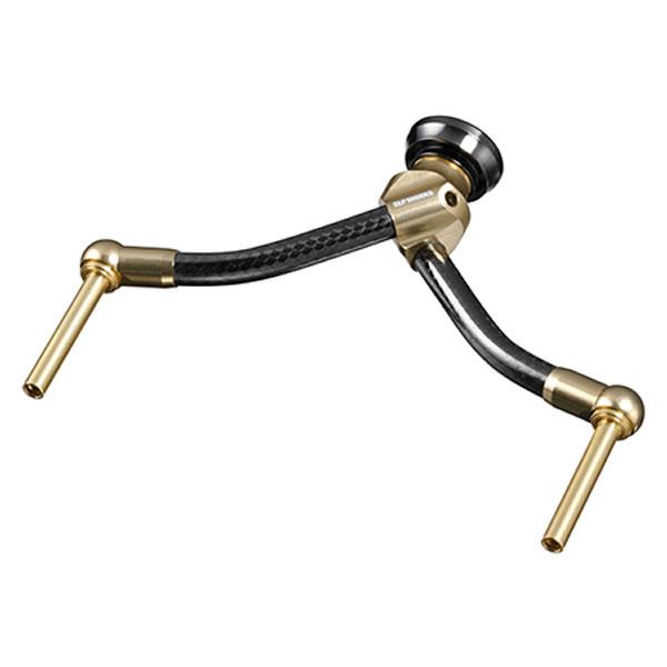 スポーツライフプラネッツ SLPW カーボンライト ダブルハンドル 92mm ゴールド 82321 (リール カスタムパーツ)【送料無料】 スポーツライフプラネッツ SLPW カーボンライト ダブルハンドル 92mm