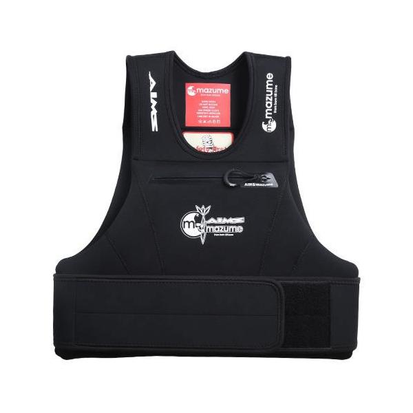 マズメ mazume ライフジャケット フローティングベスト MZXLJ-089 マズメ マズメ MZX タイドマニアライフジャケット フリー ブラック