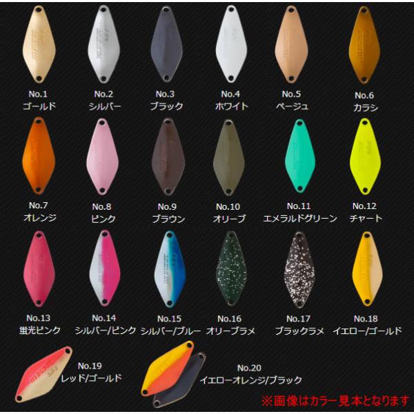 ヴァルケイン ハイバースト 0.8g (トラウトルアー スプーン)■サイズ：0.8g≪ヴァルケイン トラウトルアー スプーン≫