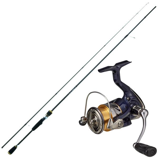 ダイワ クレスト LT 2500S-XH + デュエル ハードコアX4 ＆ FUN TOOL タナロアエギング 80ML (エギングロッド PEライン スピニングリール) ダイワ クレスト LT 2500S-XH + デュエル ハードコアX4 ＆ FUN TOOL