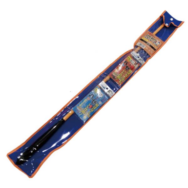 FUN TOOL ハゼ釣りスターターセット 2.7m (万能竿セット)■全長：2.7m■継数：4本■仕舞寸法：82cm■自重：96g■先径：0.8mm■元径：13.2mm■使用素材：グラス100％≪FUN TOOL 万能竿セット≫