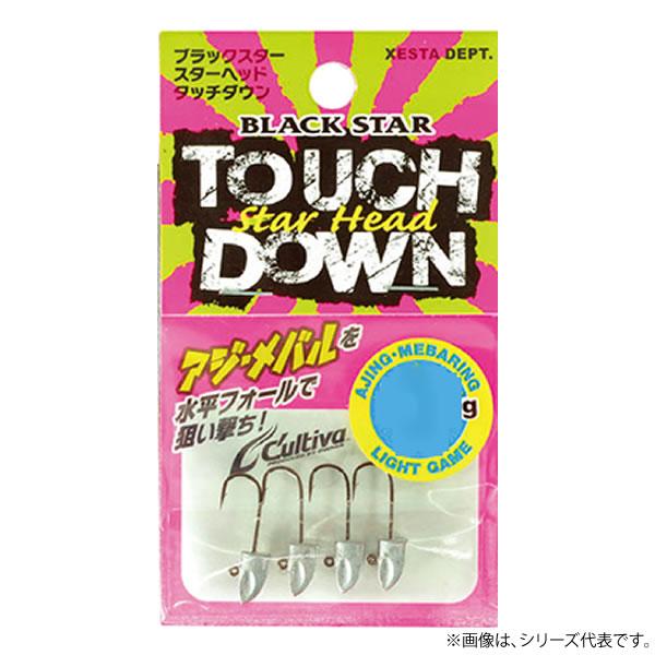 新品　ゼスタ　タッチダウン　21-35g 5種　17パック　ヒラメ　マゴチ ゼスタ スターヘッドタッチダウン #12 (ジグヘッド) ゆうパケット可