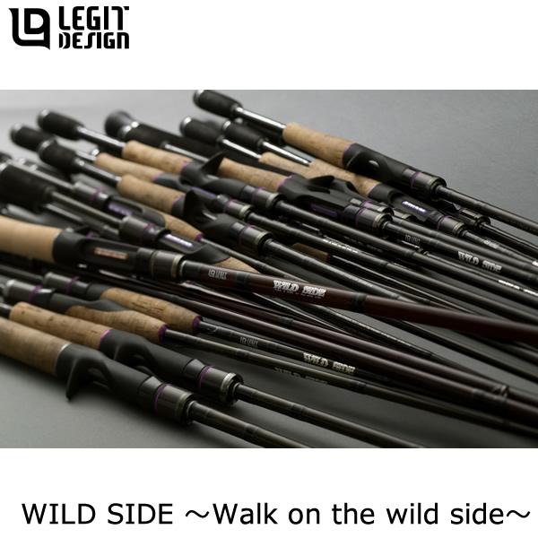 レジットデザイン ワイルドサイド WSC-G66ML (ブラックバス ロッド 