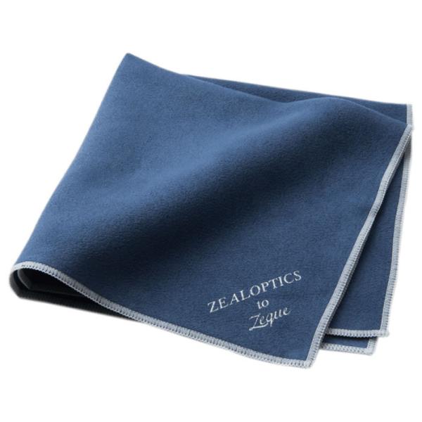 Zeque (ゼクー) Cloth マイクロファイバークロス 30×30cm NAVY AS-040 (サングラスアクセサリー 釣り メンズ)■SIZE:30cm×30cm≪Zeque (ゼクー) サングラスアクセサリー 釣り メンズ≫