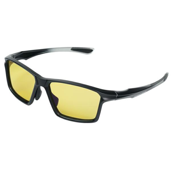 バニーウォーク マットブラック×クリアグレー/イエロー（ナイトレンズ） BW-0250Y■FRAMECOLOR：マットブラック/クリアグレー■FRAMEMATERIAL：ナイロン系樹脂■SIZE：Large■LENSCOLOR：YELLOW...