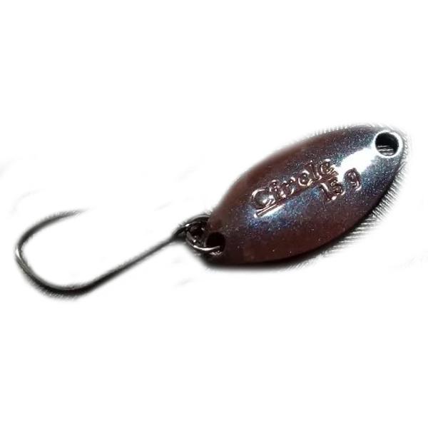 ヴァルケイン サークル 2.2g 1091カラー アオギリブラウン2 (スプーン トラウトルアー) ゆうパケット可