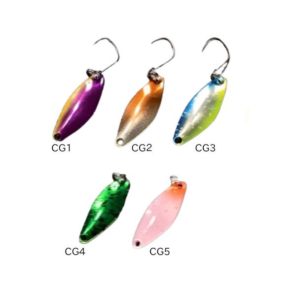 サウリブ シャース ピー 0.5g 中央漁具オリジナルカラー