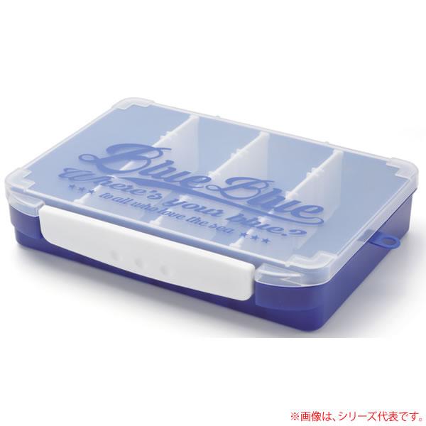 ブルーブルー ルアーケース ロゴタイプ ブルー (タックルボックス タックルケース 収納)■サイズ：W210xD151xH42mm■仕切り板：11枚入り※大・中・小サイズ合わせて≪ブルーブルー タックルボックス タックルケース 収納≫